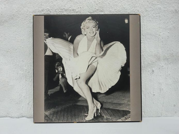 Marilyn Monroe White Dress Subway Grate Photo Print