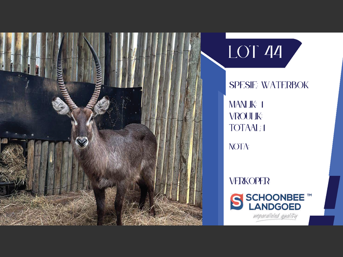 WATERBOK | SCHOONBEE LANDGOED