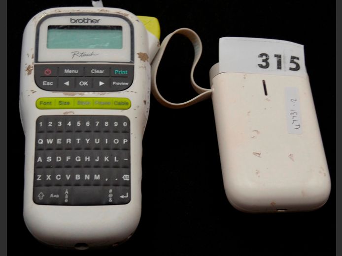 BROTHER LABEL PRINTER & A D11 PORTABLE THERMAL PRINTER [Untested]