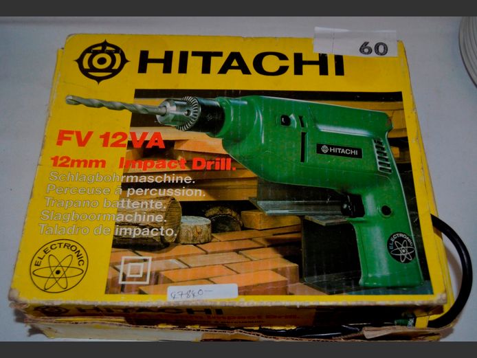 HITACHI 12mm IMPACT DRILL [Switches on, untested further]