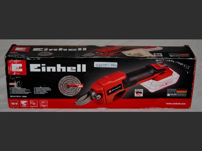EINHELL GE-LS 18 LI SOLO CORDLESS PRUNING SHEARS [In box, Battery & Charger Not Included]