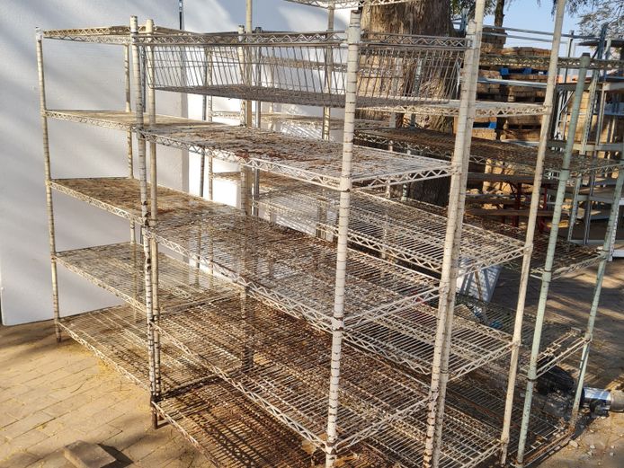 6 X DRYING RACKS