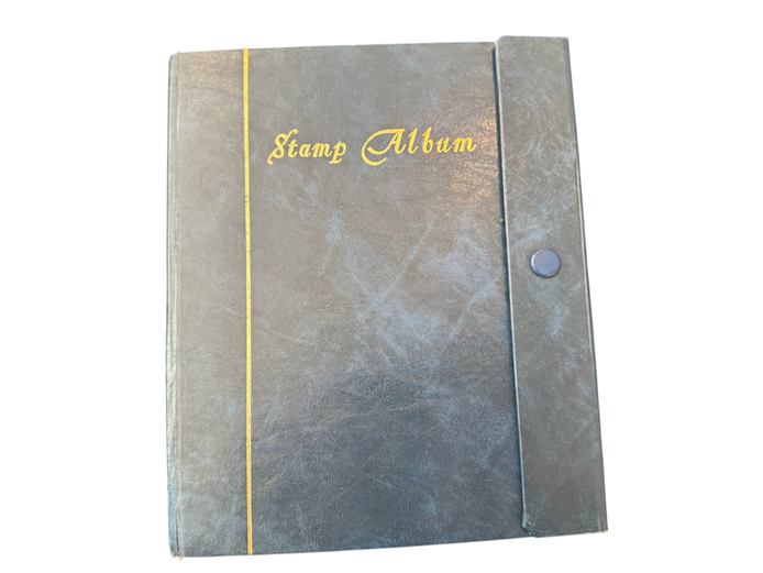 Stamp Album with South African & International Stamps