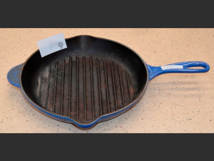 LE CREUSET GRIDDLE PAN, 27cm Diameter