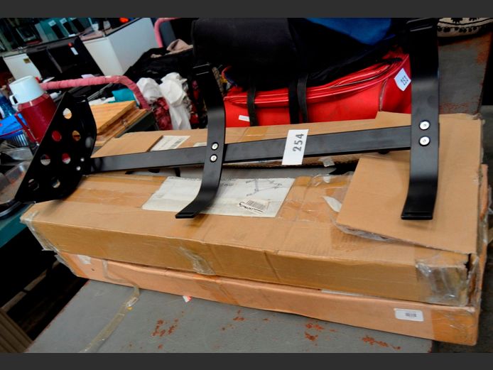 LOT OF 2: GOLF CART BAG MOUNTS, 80cm high