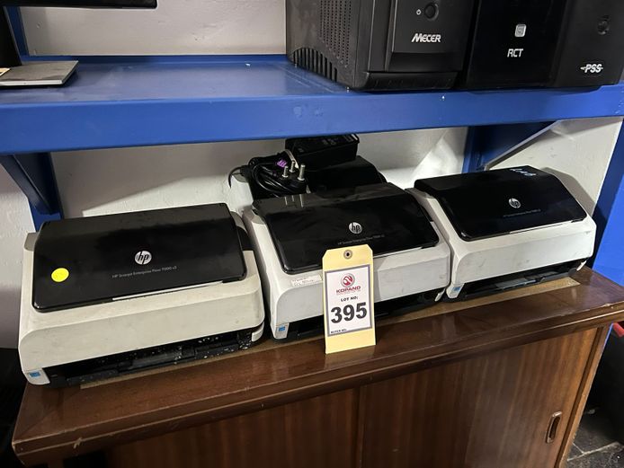 3 x HP Scanjet scanners