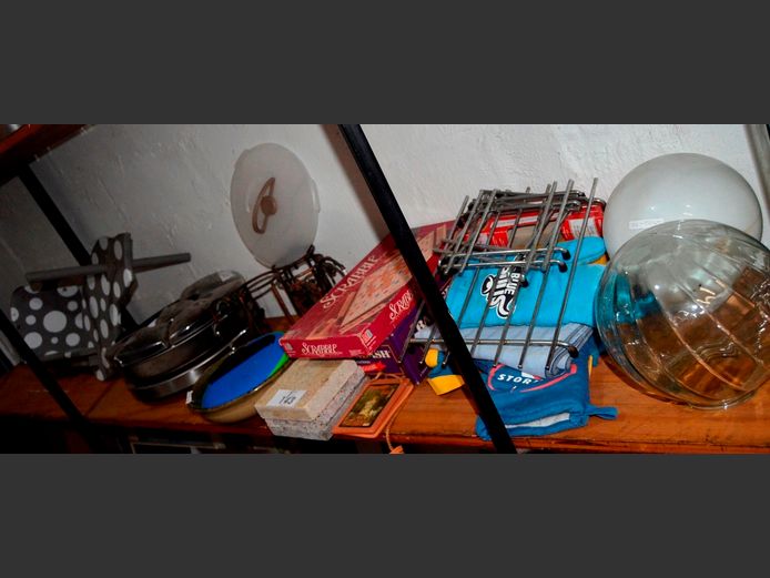 WINE BOTTLE HOLDER, HOME CHOICE ELECTRIC FOOD WARMER [Switches on, plastic lids damaged], etc