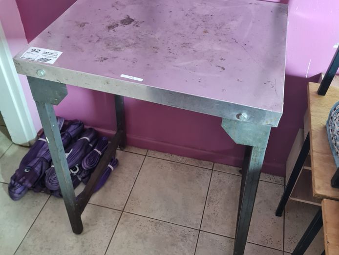 S/STEEL TABLE