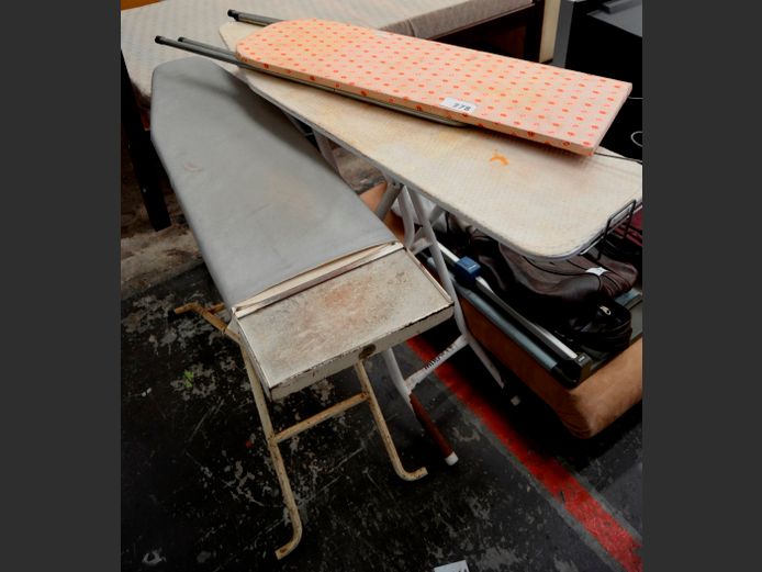LOT: 3 x IRONING BOARDS
