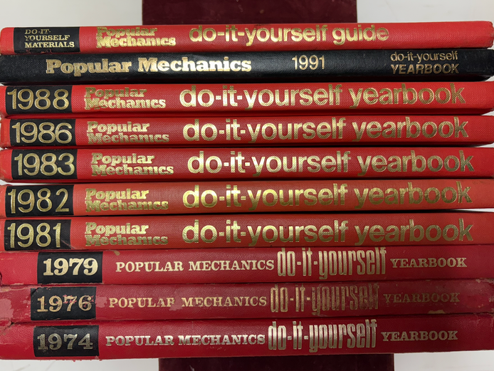 Popular Mechanics - Do It Yourself - Year Books Set