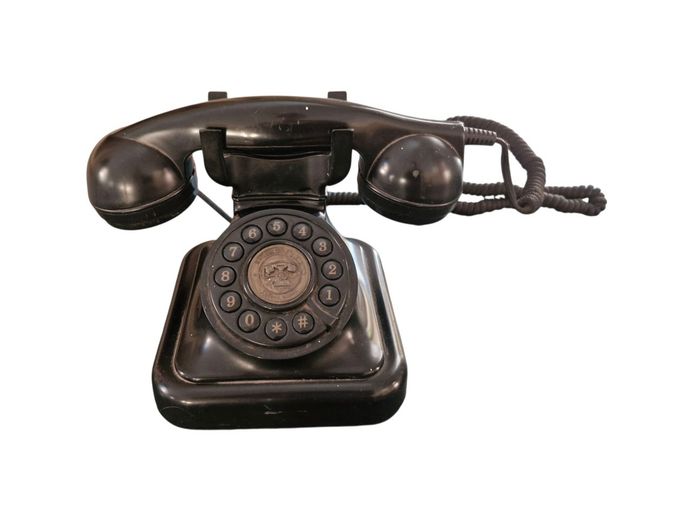 Vintage Style Bakelite Rotary Dial Telephone