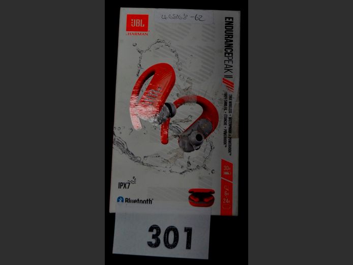 JBL ENDURANCE PEAK II BLUETOOTH EARBUDS [Untested]