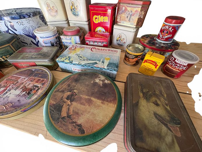 Vintage Biscuit and Tea Tin Collection