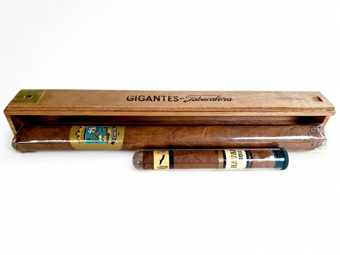 Cuban Aged Cigar & Large Gigantes La Flor de la Isabela Cigar