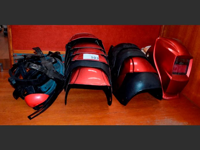 JOB LOT: WELDING HELMETS