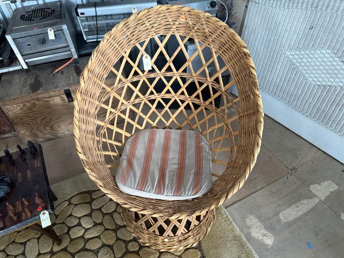 Wicker Tub Chair 