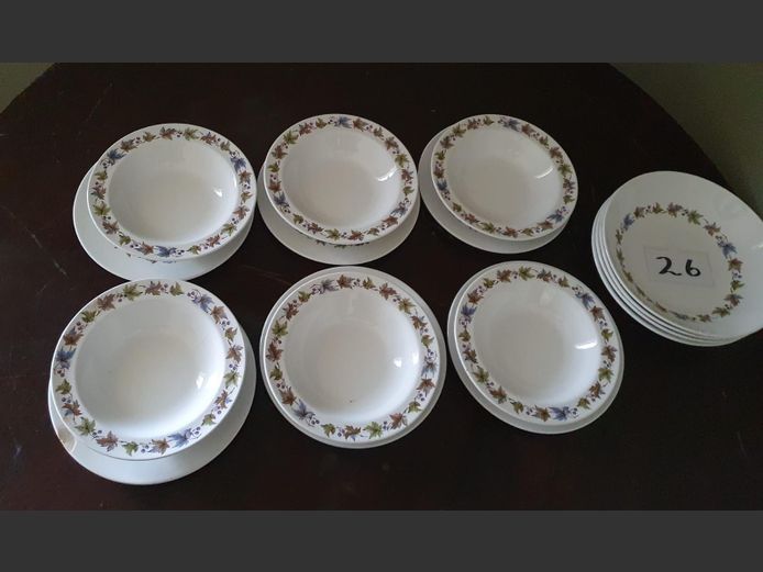 D&G Meakin Cake Plates, Dessert Bowls, etc