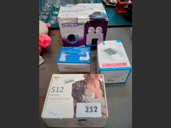 BLOOD PRESSURE MONITOR, NEBULISER, BREAST PUMP, etc [Untested]