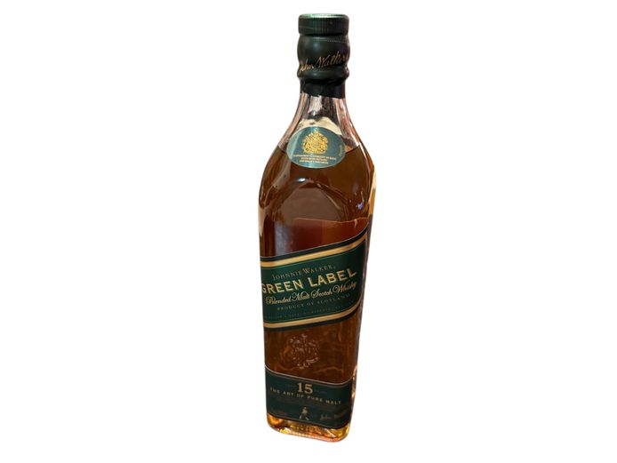 Johnnie Walker Green Label 15 Year – Blended Malt Scotch Whisky (750ml)