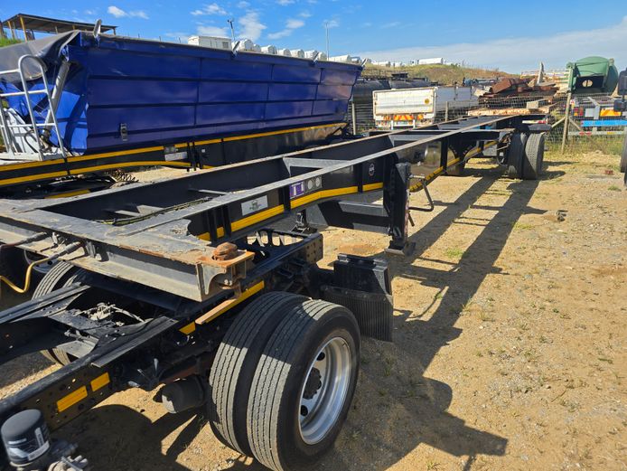 2022 TOHF 12M SINGLE AXLE SKELETAL TRAILER