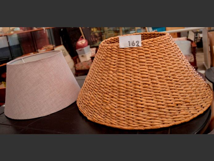 LOT OF 2: LAMP SHADES