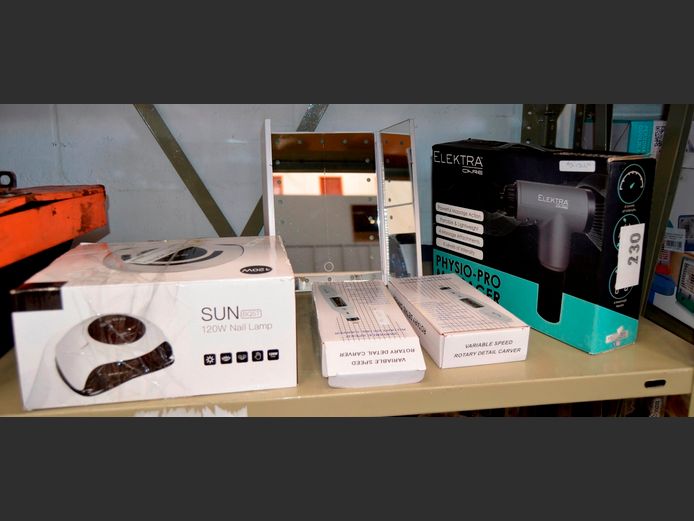 PHYSIO PRO MASSAGER, U.V. NAIL LAMP, etc [Untested]