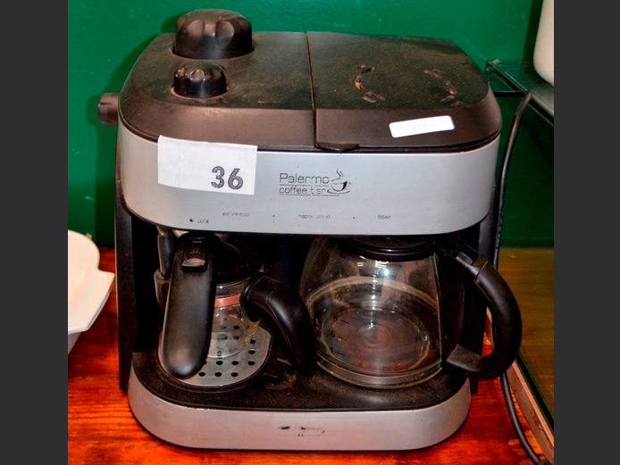 PALERMO COFFEE MACHINE [Switches on, untested further]