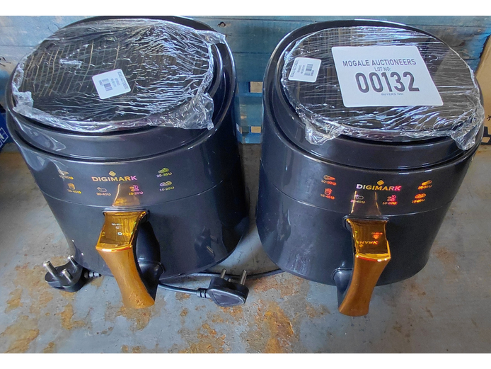 LOT OF 2 DIGIMARK AIR FRYERS
