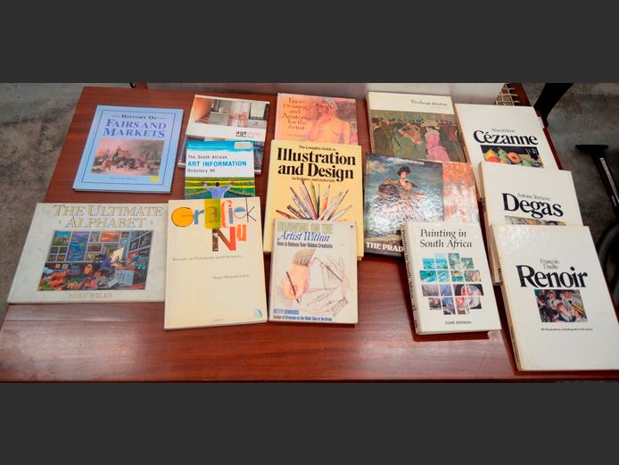 COLLECTION ART BOOKS
