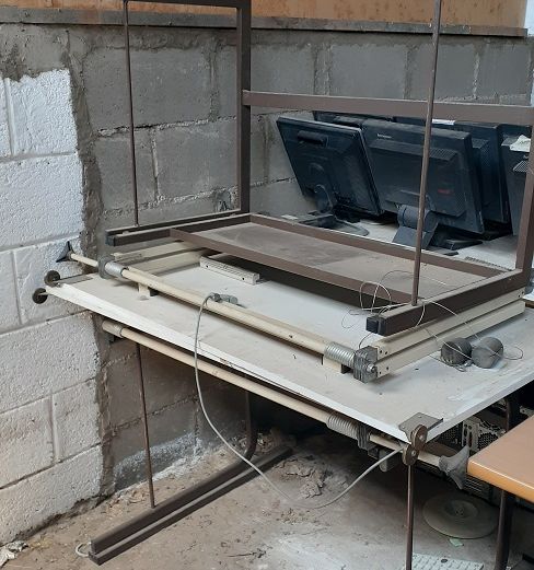 Table-top measuregraph scrap