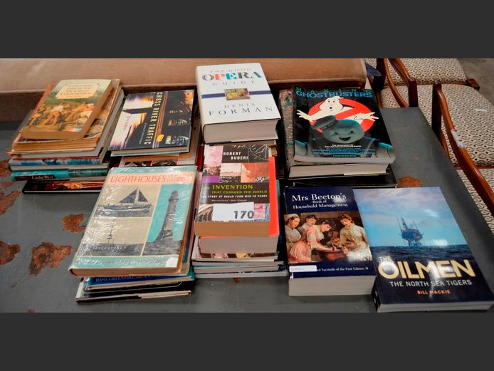 BOOKS: MAKING GHOSTBUSTERS, LIGHTHOUSES, etc