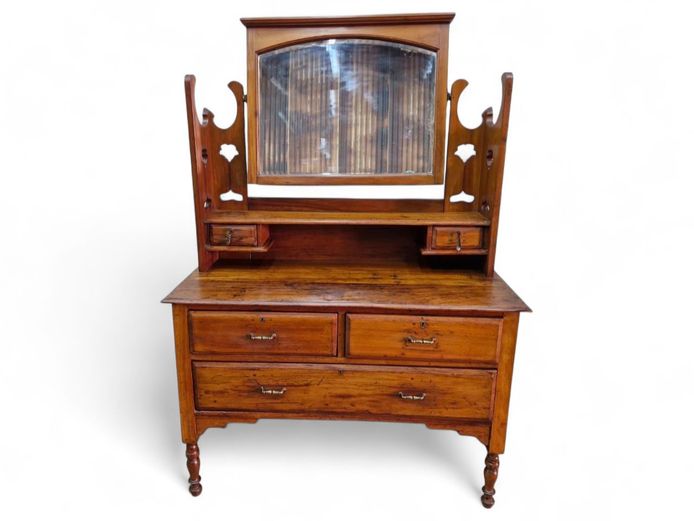 Antique Oak Dressing Table