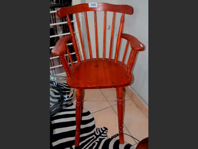 PINE ROCKING ARMCHAIR