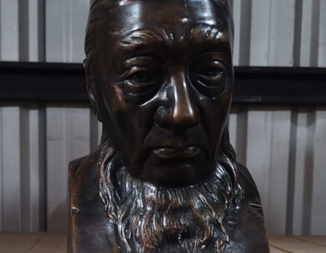 Anton Van Wouw (SA 1862 - 1945) SA Posthumous Cast Bronze, SJP Kruger (STC)