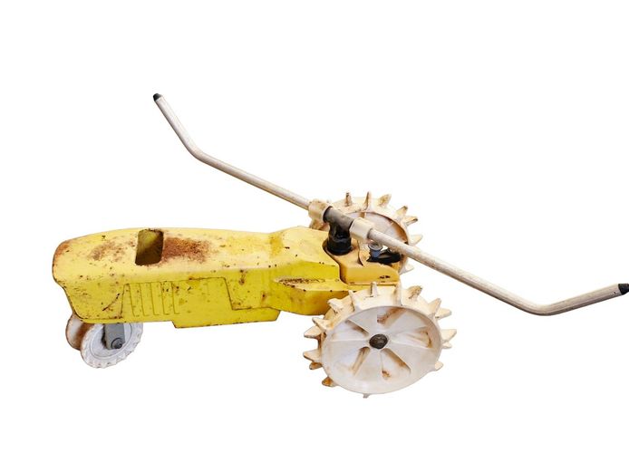 Vintage Nelson Cast Iron Rain Train Sprinkler 