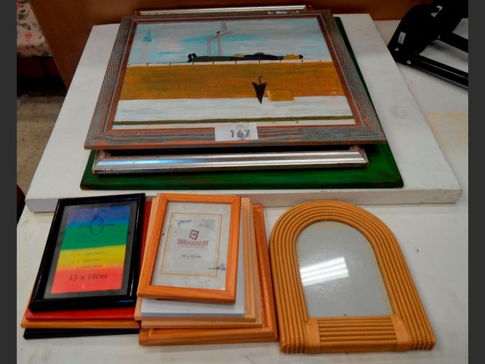 BLANK CANVAS, PICTURE FRAMES, etc