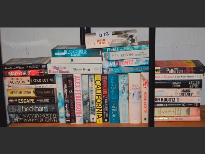 NOVELS: JAMES PATTERSON, SHAUN HUTSON, ANDREW PYPER, etc