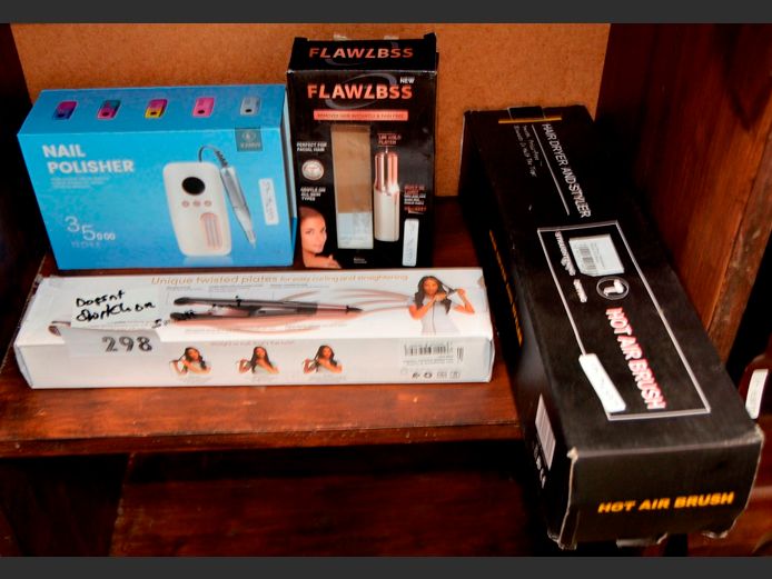 CURL/FLAT IRON, HOT AIR BRUSH, NAIL POLISHER, etc [Untested]