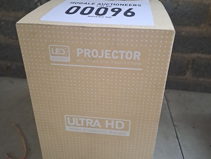 SMART ANDROID ULTRA HD PORTABLE PROJECTOR ADT-3 (NOT TESTED) 