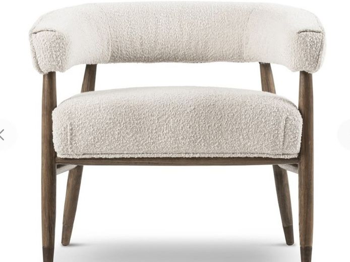 New Alpha Occasional chair Boucle - Natural