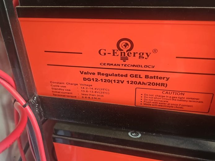 32 x Valve Regulated Batteries