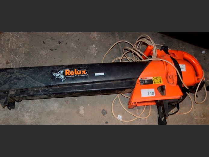 ROLUX 1600W GARDEN BLOWER/VAC [Faulty]