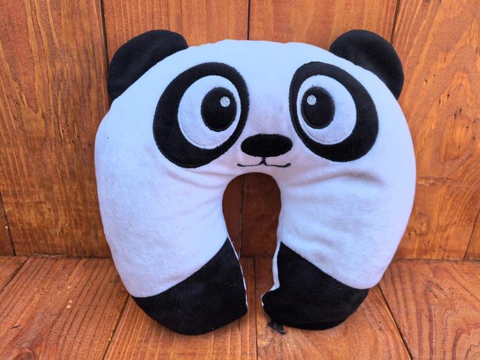 Panda Plush U-Shaped Travel Neck Pillow