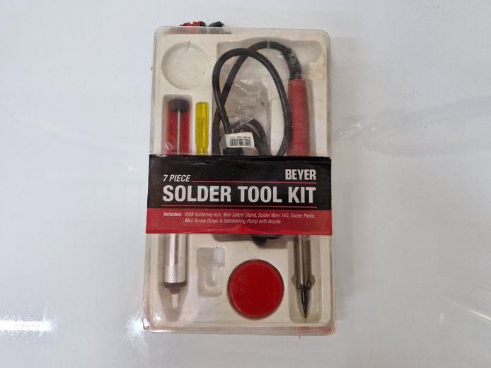 Beyer Solder Tool Kit with Iron & Pump