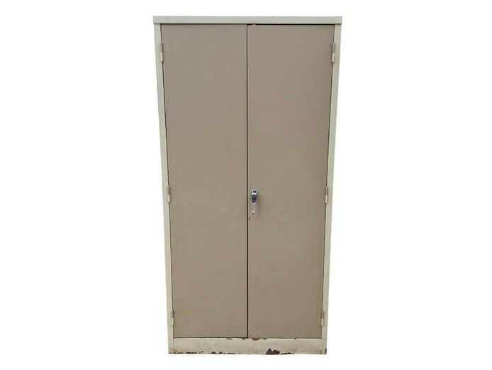 Industrial Two-Door Metal Storage Cabinet