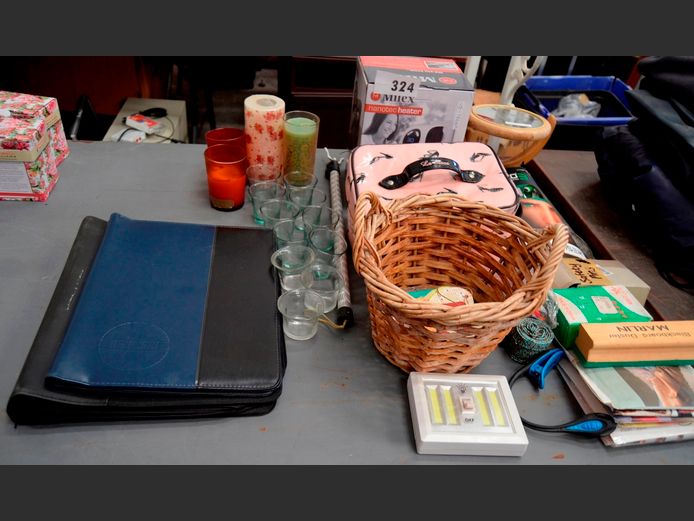 L.E.D. HEADLAMP, MILEX NANOTECH HEATER, MAKE UP BAG, etc