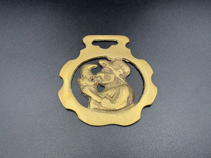 Vintage Brass Horse Harness Medallion – Mother Hare & Leveret Design