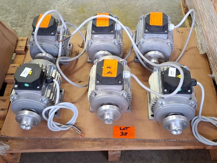 Electric motors: 0.5 HP x 6