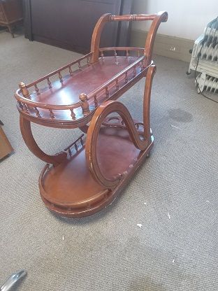 Mahogany wooden tray