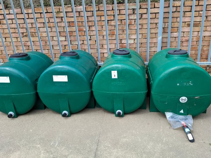 4 x Hero Roto Tanks, possibly 500 Litres